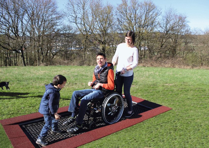 Wheelchair Trampoline "Rolli"