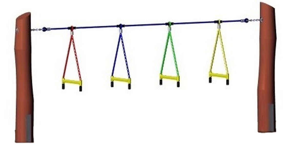 Huck With Rope Rope Ladder Rungs