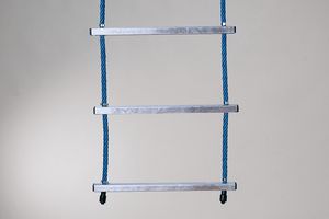 Strickleiter mit Aluminiumsprossen