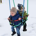 Double Toddler Swing