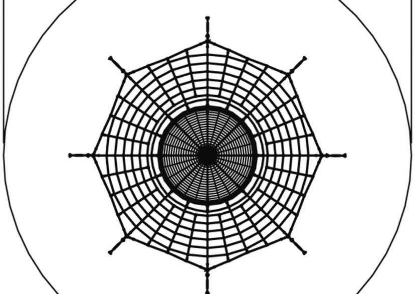 Seilnetz-Pyramide Dino 3
