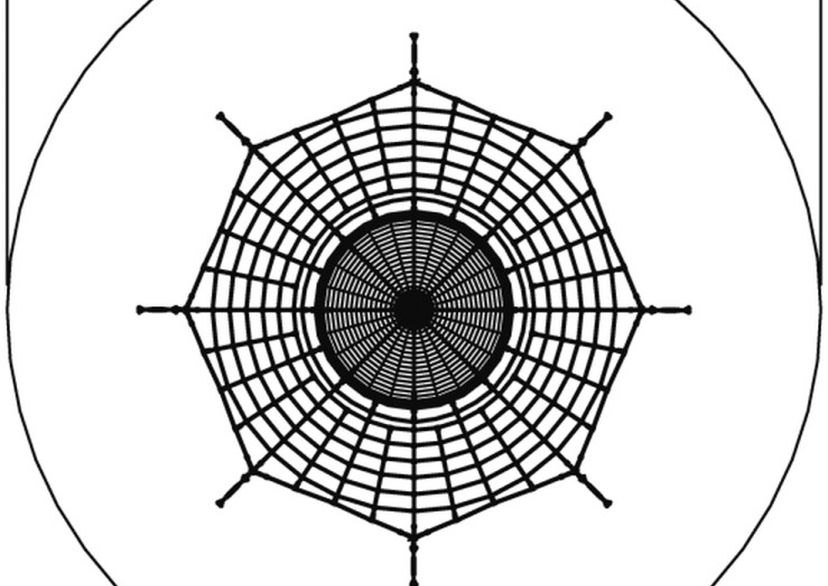 Seilnetz-Pyramide Dino 3