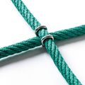 Kletternetze aus Ø 16 mm Herkulesseil  mit Edelstahl-Klammer