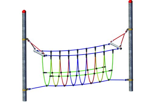 Brücke "Fun-Parcours" - Stahl