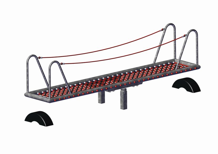 Net Seesaw with Steel