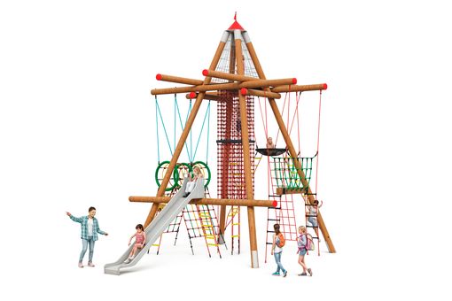 Vogelnestturm „Black Forest“ - Holz