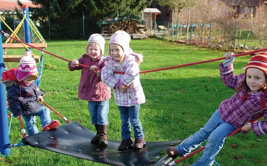 Seilspiel-Parcours von HUCK Seiltechnik