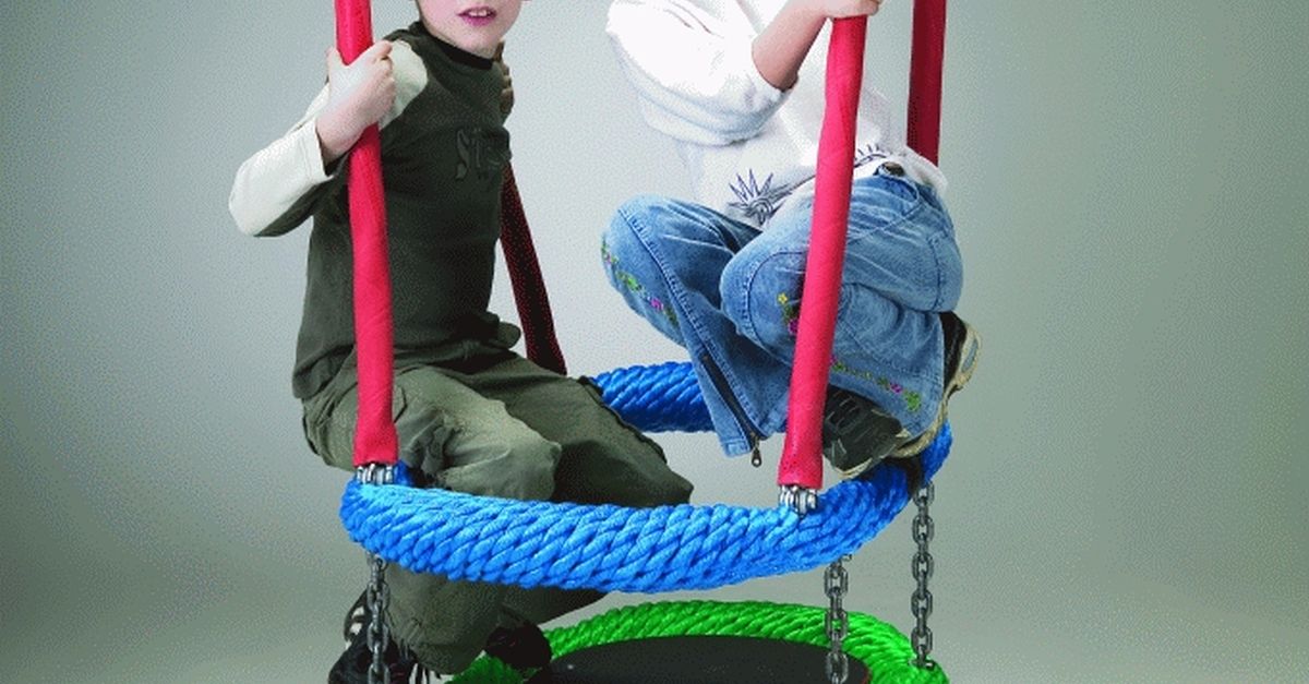 Huck With Rope Oval Rope Swing - Huck