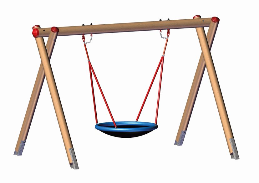 Swing Frame douglas fir, suspension height 2.00 m