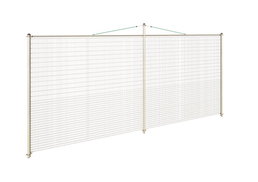 Dralo® Ballfangzaun, Erweiterungsmodul