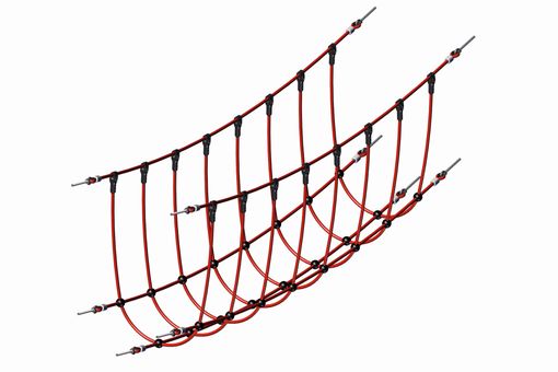Einfache Netzbrücke, per lfd.m.