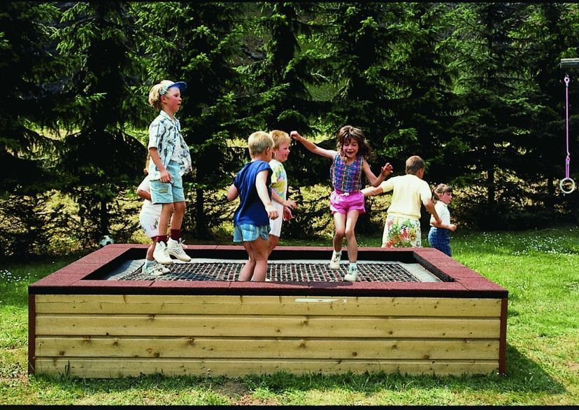 Trampoline 2000 - The Original, for mount with high-quality wood cladding