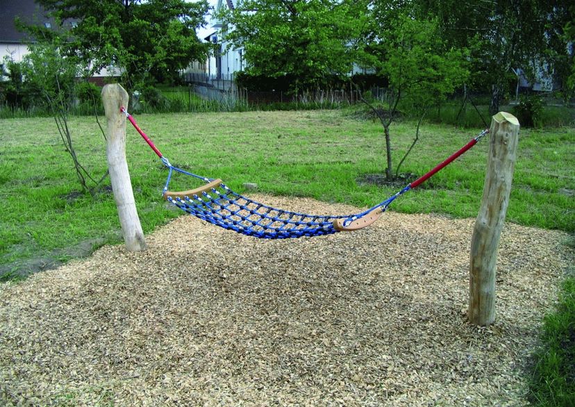 Hercules Rope Hammock with plastic knotsballs