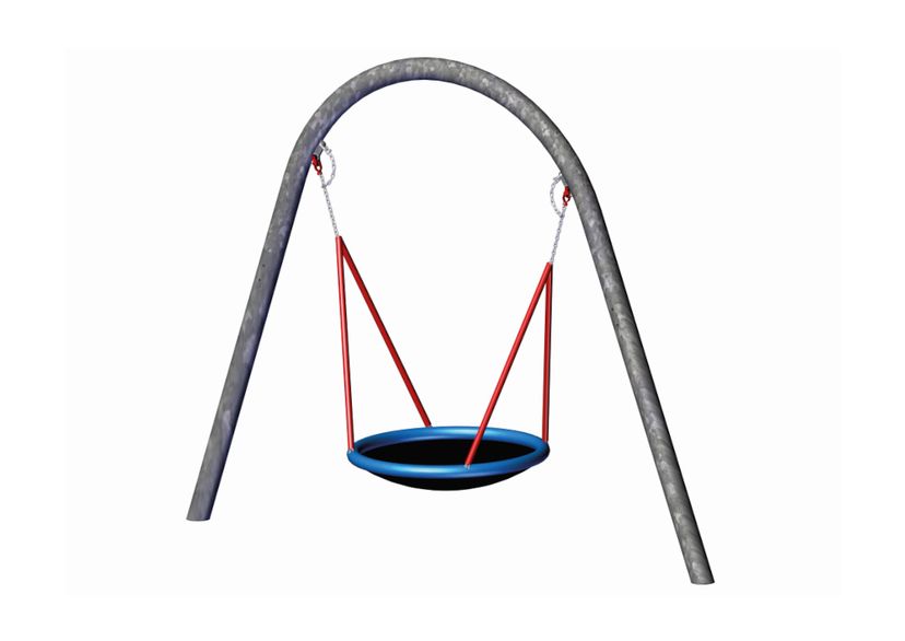 Arch Swing, to set in concrete