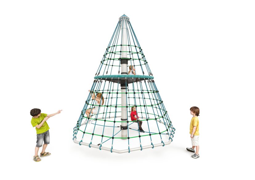 Große Kletterpyramide