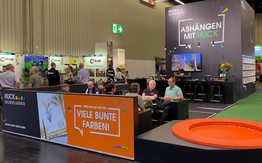 Messestand HUCK GaLaBau Nürnberg 2022