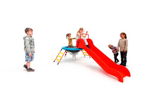 Spatzennest mit Rutsche