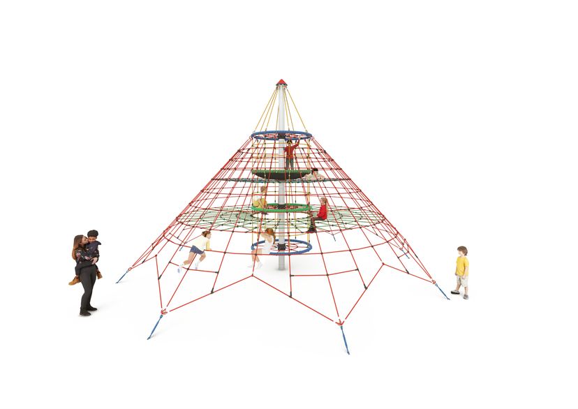 Rope Net Pyramid DINO 1