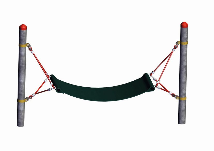 Rubber Hammock "Haiger" - Steel