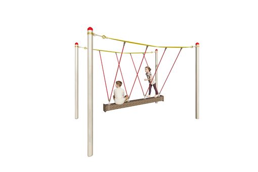 Super-Tampen-Swinger Mini, mit Standpfosten aus Stahl