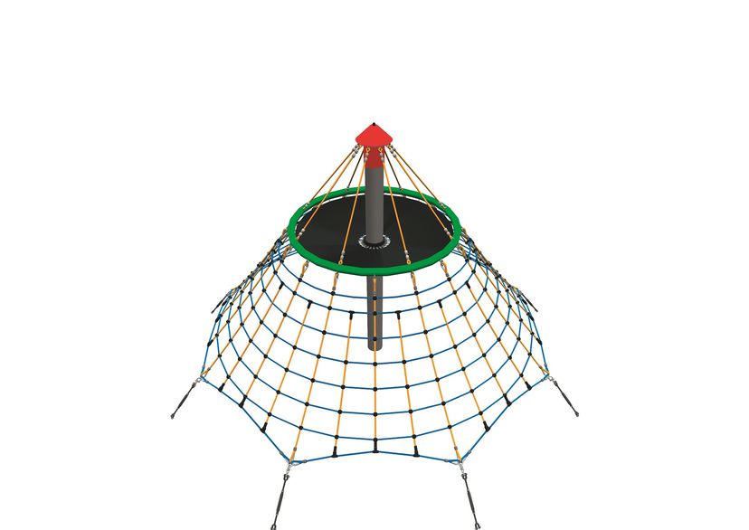 Seilnetz-Pyramide Dino 3