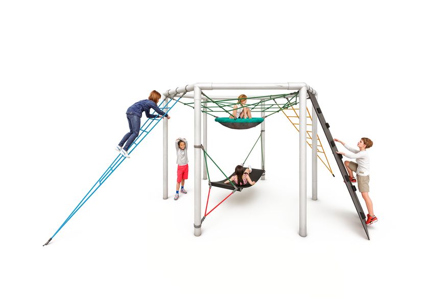 Maxi Hexagonal Climbing Castle