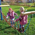 Schlaufenbrücke "Fun-Parcours" - Robinie