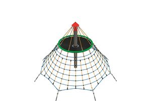 Seilnetz-Pyramide Dino 3