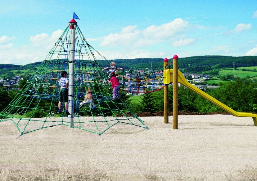 Rope net tower 2