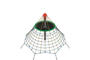 Seilnetz-Pyramide Dino 3