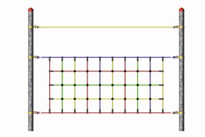 Kletternetz "Dillenburg" - Stahl