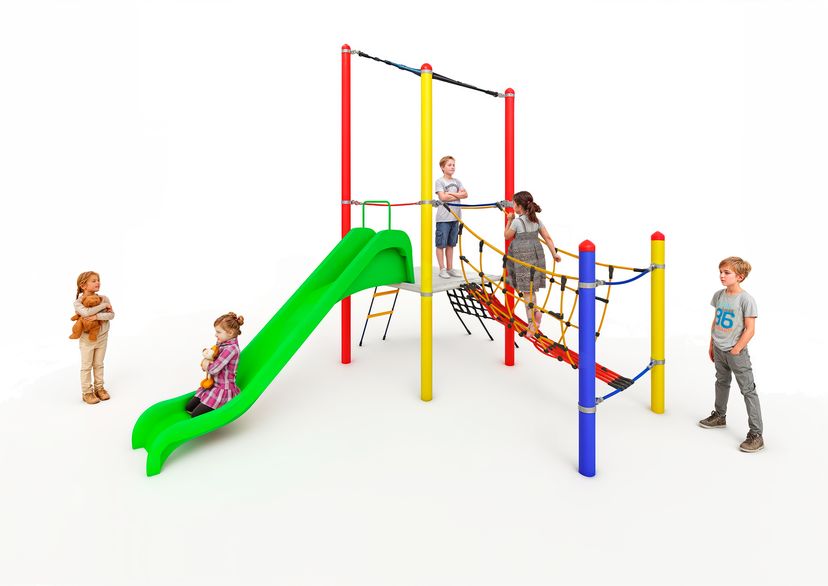 Klettergerät "Farbenmix"