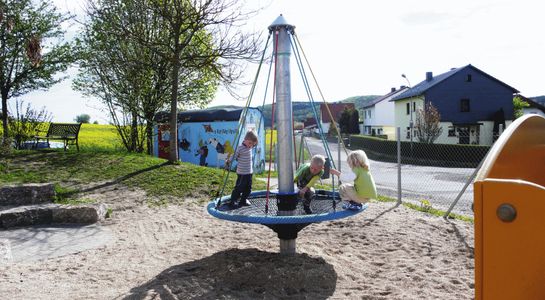 Bird's nest carousel