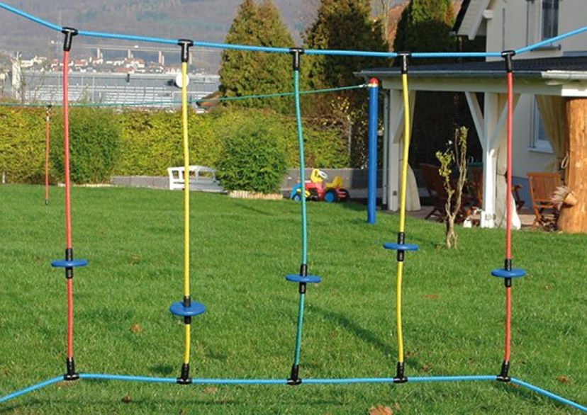 Kletterspiel Kleine Teller, für Stahlpfosten