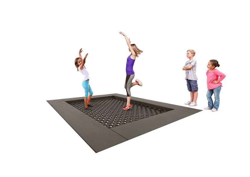 Trampoline 2000 - The Original, for mount with high-quality wood cladding