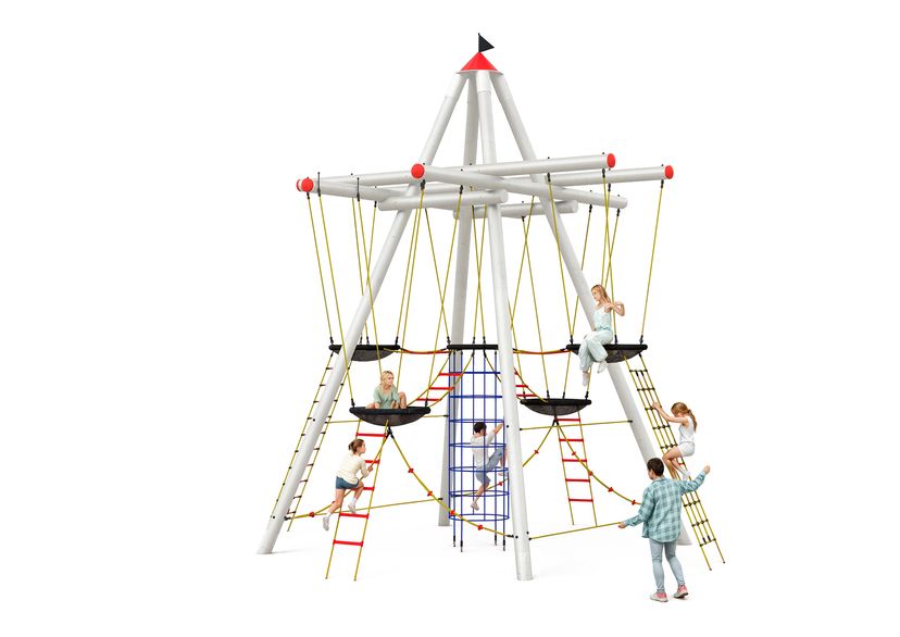 Vogelnestturm, Stahl