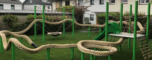 Von der Idee über die Planung bis zur Umsetzung: ein neuer Spielplatz Das ist das Ergebnis: Der neue Spielplatz in Haan