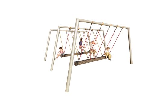 Super-Tampen-Swinger Mini 4-Sitzer, doppelt