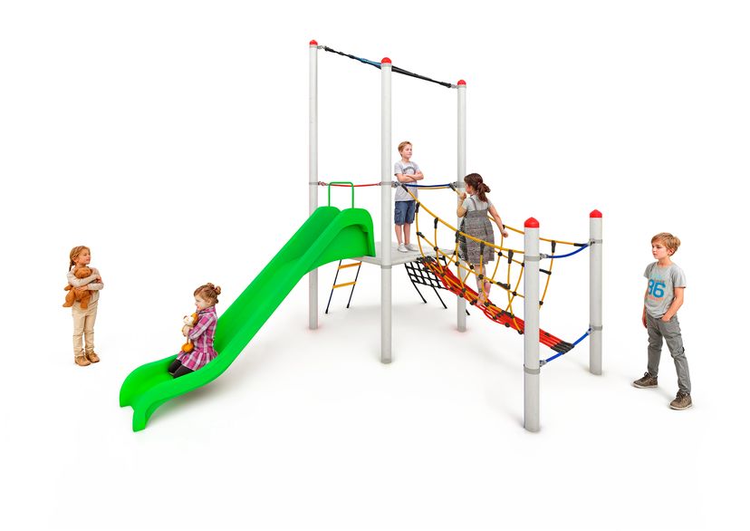 Climbing Equipment “Colour mix”, galvanized