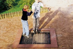 Mini-Trampolin zum Einbau