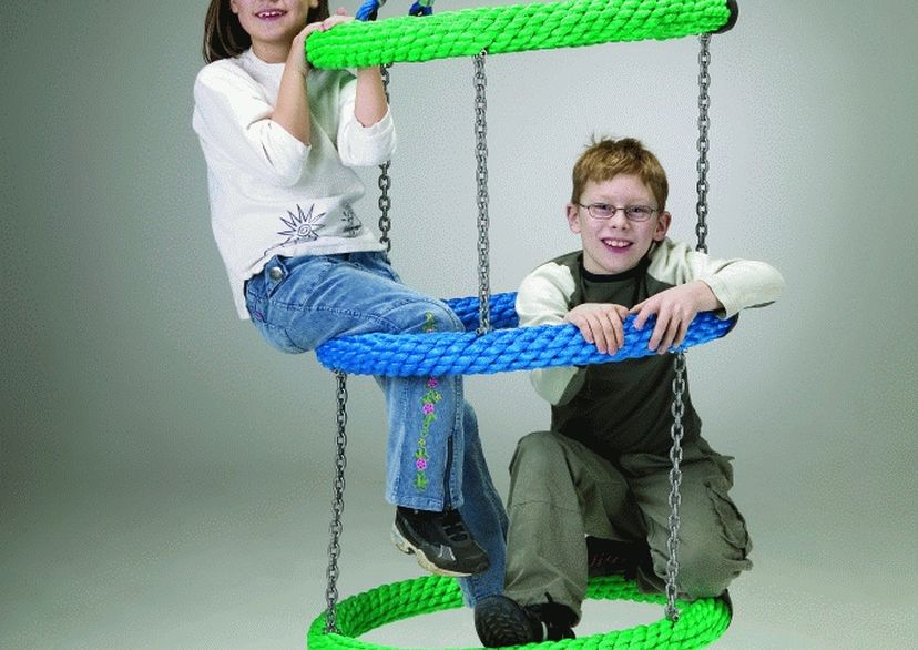 Rope Ring Swing Carousel