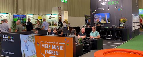 Messerückblick: GaLaBau Nürnberg 2022 Messestand HUCK GaLaBau Nürnberg 2022
