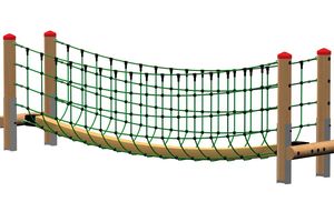 Dschungelbrücke per lfd.m., Lauffläche ca. 90 mm