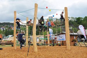 6-Eck-Tower begeistert Hessentagsbesucher