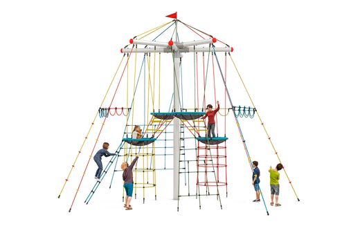 Vogelnestbaum - Querträger aus Stahl