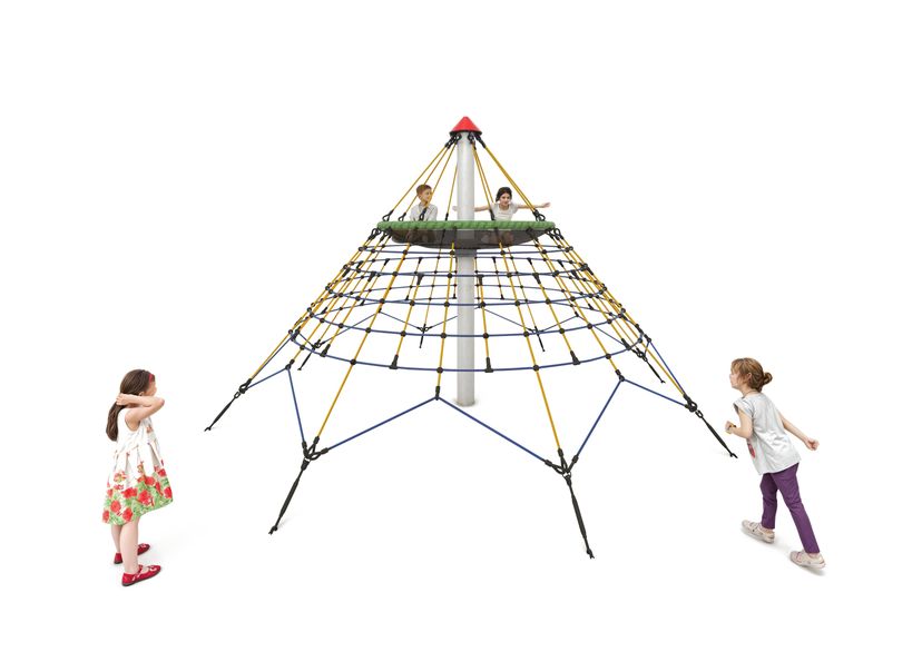 Rope Net Pyramid DINO 3
