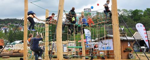 6-Eck-Tower begeistert Hessentagsbesucher