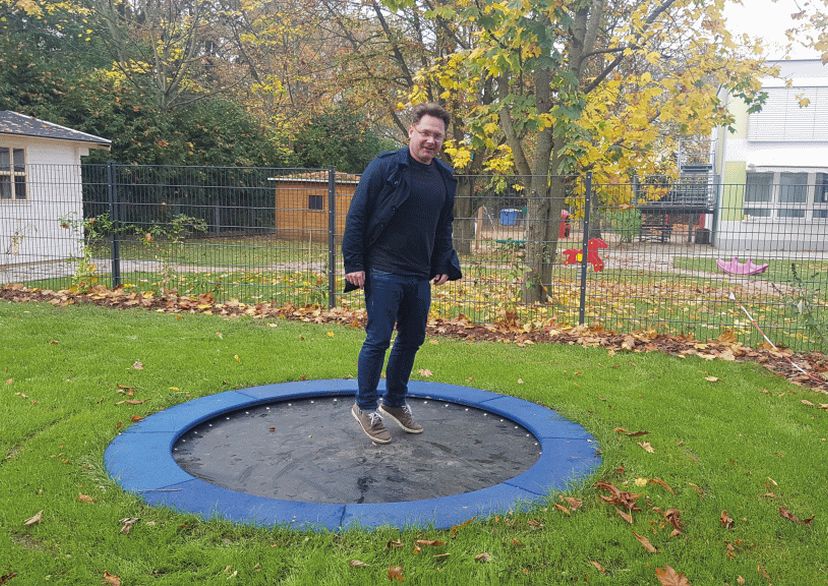 "Circus Maximus" Trampoline