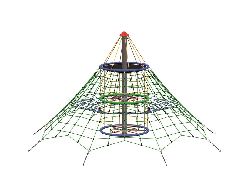 Seilnetz-Pyramide Dino 2