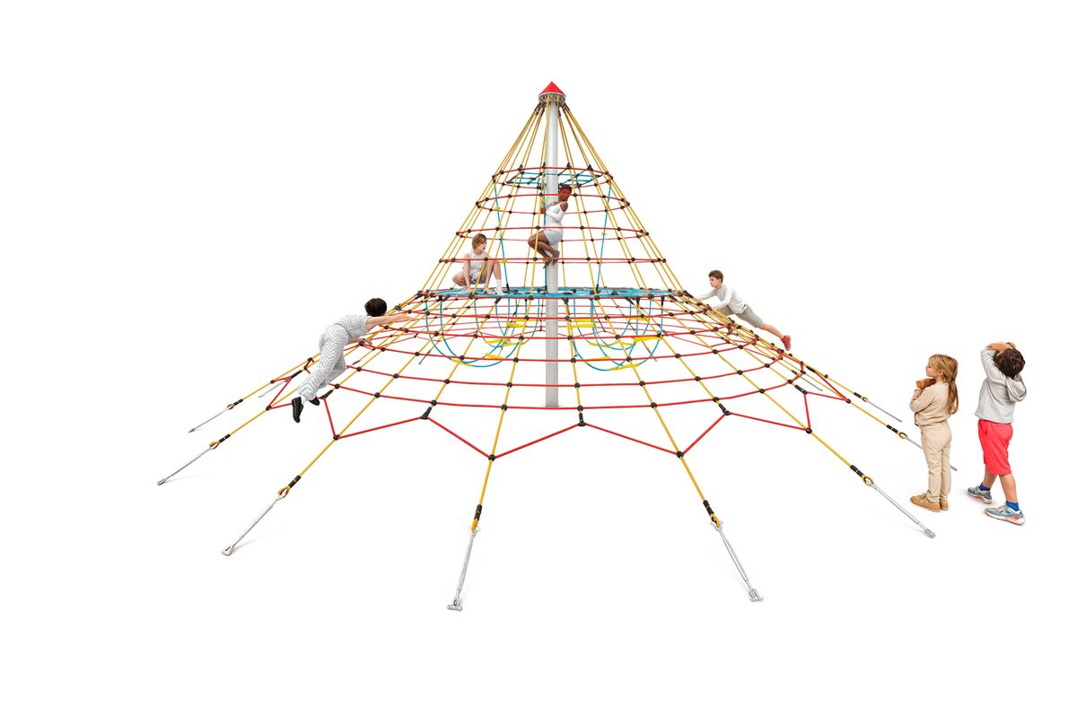 Rope Net Pyramids